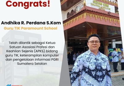 Pelantikan Ketua Satuan Asosiasi Profesi dan Keahlian Sejenis (APKS) bidang guru